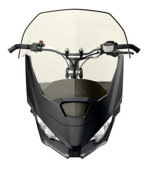 860201495 Высокое лобовое стекло Ski-Doo