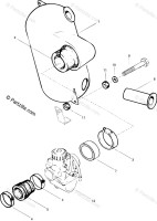 570136300 ADAPTEUR CARB. *ADAPTOR-CARB.  Адаптор карбюратора