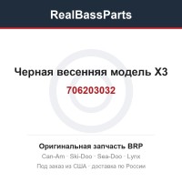 706203032 Черная весенняя модель X3