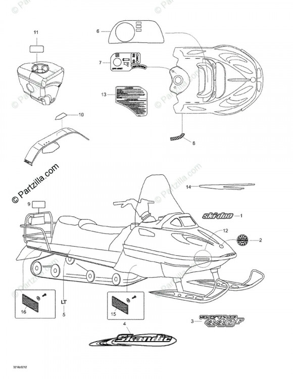 516001243 Этикетка безопасности, сцепное устройство