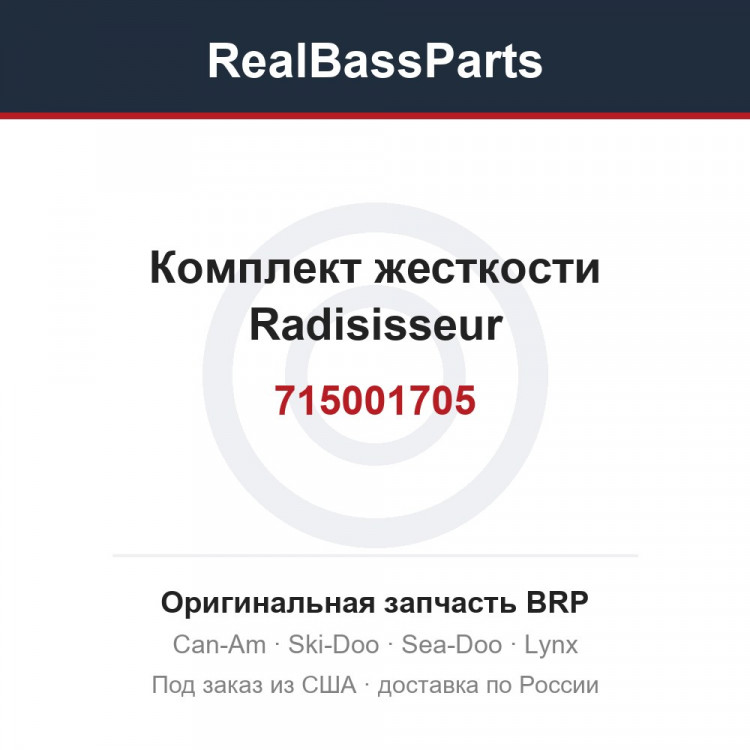 715001705 Комплект жесткости Radisisseur