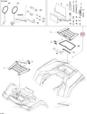 Tool комплект Can-Am 704700096