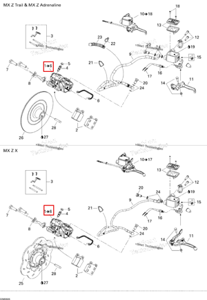 Суппорт / × Ski-Doo 507032414