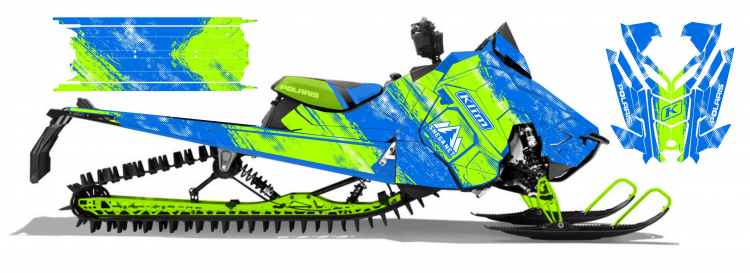 Наклейки для снегоходов Ski-Doo XM XP  Polaris RMK AXYS