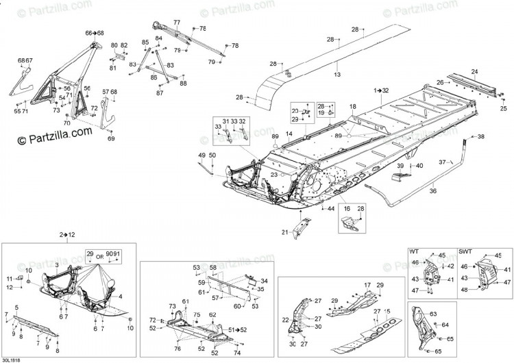 518329719 Черный, рамка. включает в себя 1 TO 30. MODEL SWT