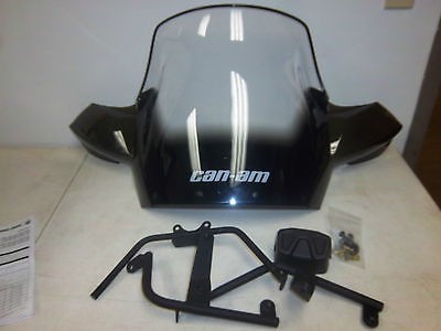715001017 High Windshield Kit - Black (Снято с производства)
