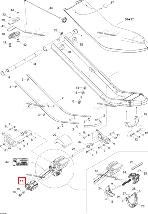 Шаровая опора Sea-Doo 269001005