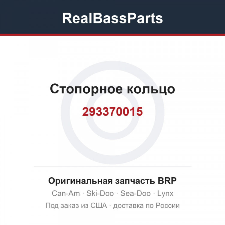 293370015 Стопорное кольцо
