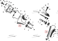 Направляющая цепи Can-Am Outlander 4x4 XT 1000R (2025) (420936521)