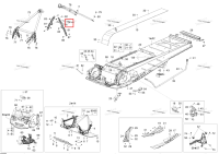 Center колонка опора Ski-Doo Expedition LE 900 ACE (2015) (518326355)