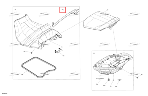 2000 жёлтый сиденье ремень Sea-Doo 269003731