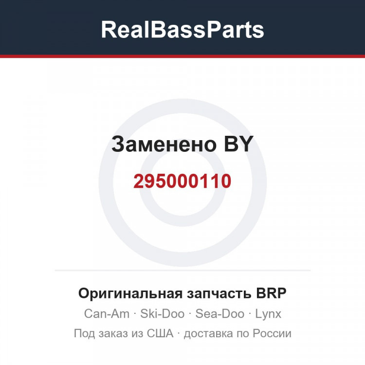 295000110 Заменено BY
