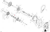 417224015 Пружина вариатора Ski-Doo