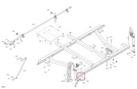 207786044 Болт с квадратным подголовком M8 X 60