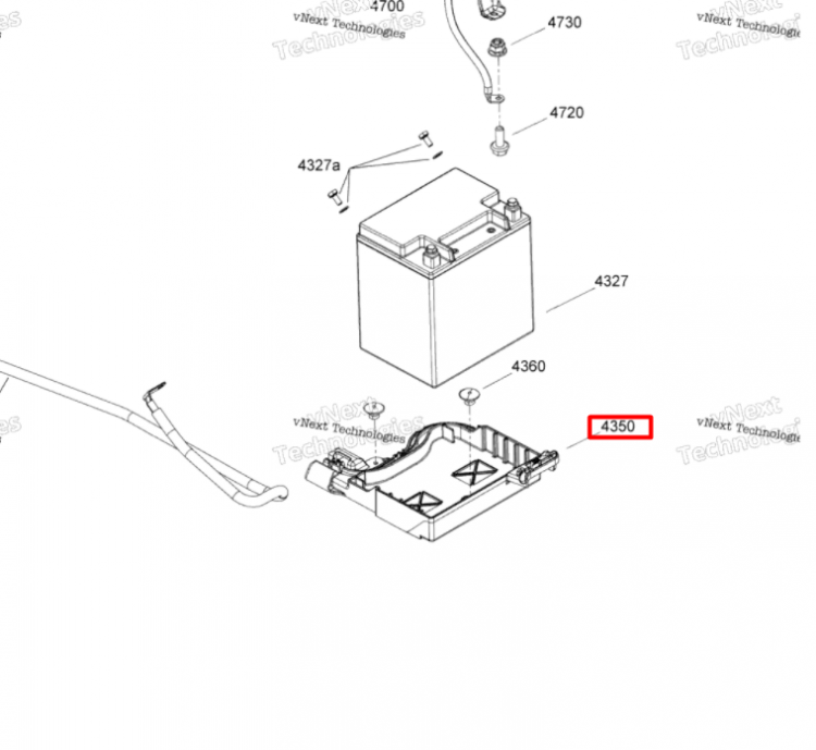515178659 Поддон аккумулятора Ski-Doo