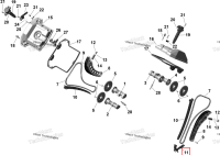 Направляющая цепи Can-Am Outlander 4x4 XT 1000R (2025) (420251342)