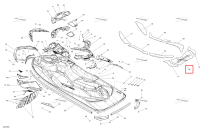 Platform Carpet Sea-Doo RXP (2016) (291003586)
