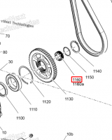 504154019 Крышка Ski-Doo