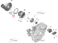 Стопорное кольцо Sea-Doo RXP 325 X (2026) (420651867)