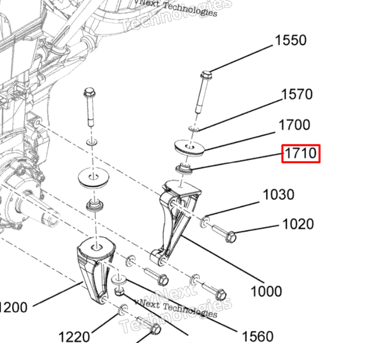 512060285 Проставка Ski-Doo
