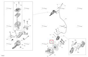Обработанный диск тормоз Ski-Doo 507032697