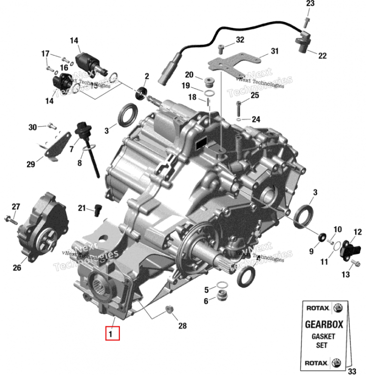 Коробка передач Can-Am Commander 1000R EFI DPS (2022) (420686803)