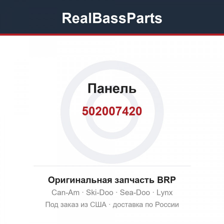 502007420 Панель