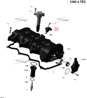 Распредвал датчик Ski-Doo GTX LE 1200 4-TEC (2009) (420664044)