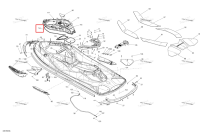 Прокладка Sea-Doo RXT (2016) (293250259)