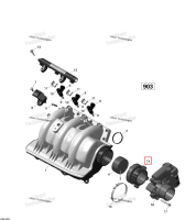 Разъём Sea-Doo Spark (2016) (420867090)