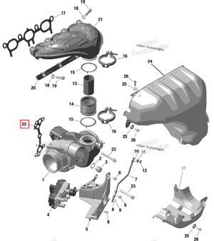 Прокладка Can-Am 420250612