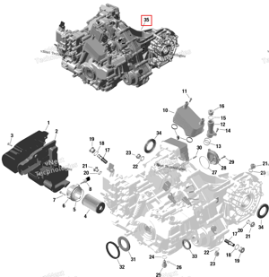Коробка передач в сборе Can-Am 420684803