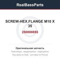250000855 SCREW-HEX.FLANGE M10 X 35