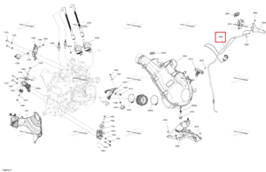 Трос дроссель Ski-Doo 512061698
