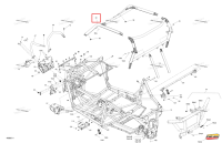 Magma красный передний каркас комплект включает 30 to 30 a Can-Am Maverick Sport 1000R XRC (2022) (715009386)