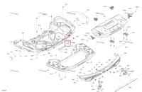 Номерной знак опора Can-Am Outlander 4x4 XT 1000R (2025) (705019552)