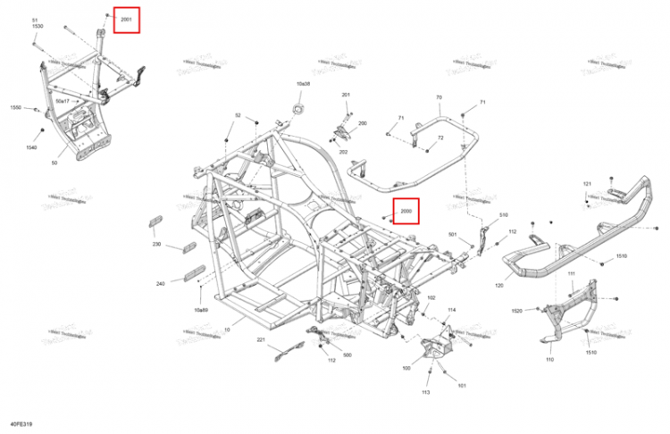Threaded вставка Can-Am Outlander 4x4 XT 1000R (2025) (293450383)