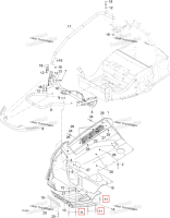 Заклёпка Ski-Doo Expedition TUV V800 4-TEC (2009) (M36072)