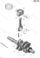 420917705 CONNECTING ROD ASSEMBLY  Шатун