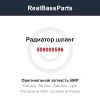 509000596 Радиатор шланг