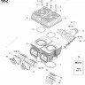 420889911 Прокладки полный комплект 550F Ski-Doo 420889910