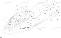 219905049 SEADOO HULL DECAL LEFT