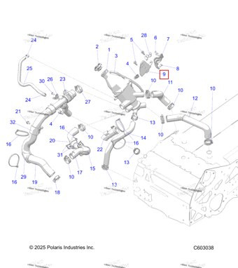 5454759 Кронштейн разъём PLACEMENT