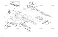 Радиатор тоннель 154 Ski-Doo Expedition LE 900 ACE Turbo (2026) (518336023)