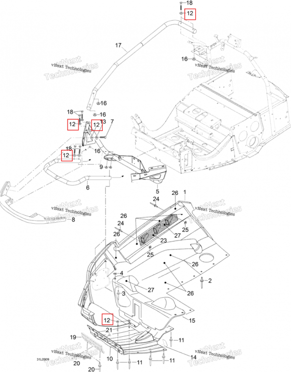 Шайба 6.4 Din 9021 Ski-Doo Expedition TUV V800 4-TEC (2009) (M20009)