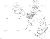 Watertight дверь Sea-Doo RXT 300 (2018) (264000134)