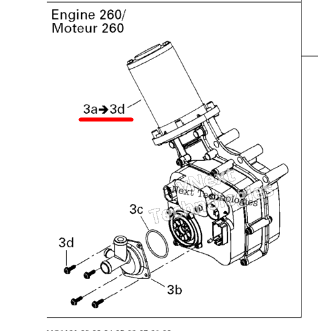 278003042 Актуатор IBR Sea-Doo 278002606 278002846  