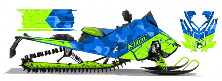 Наклейки для снегоходов Ski-Doo XM XP  Polaris RMK AXYS