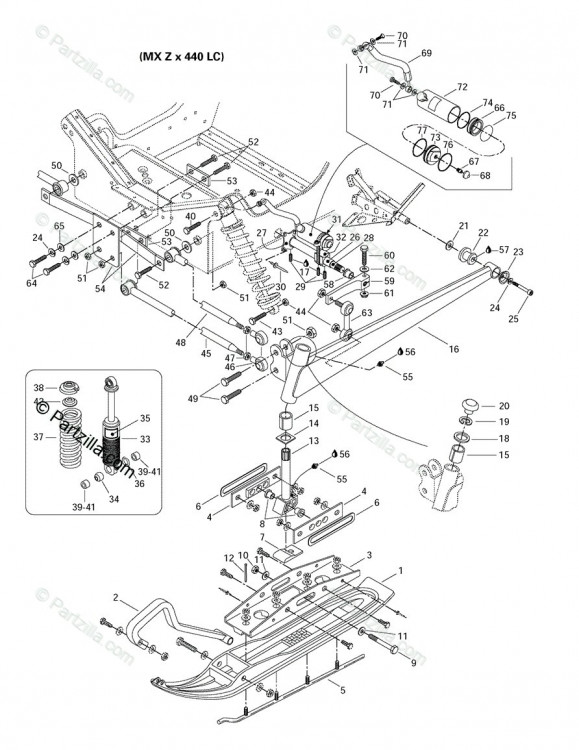 415093808 Гид. (Х) MX Z 600. MX Z 700. MX Z 800.