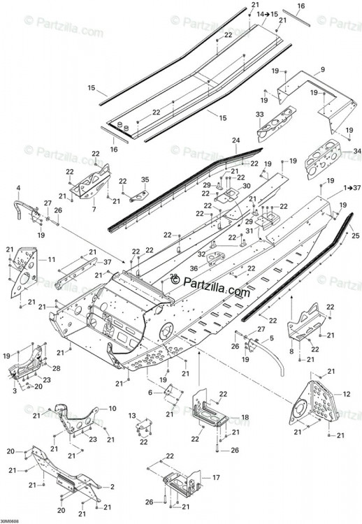 415129133 Рама в сборе. включает в себя 1 TO 37, LTD, SEASHOREEARTH GREY